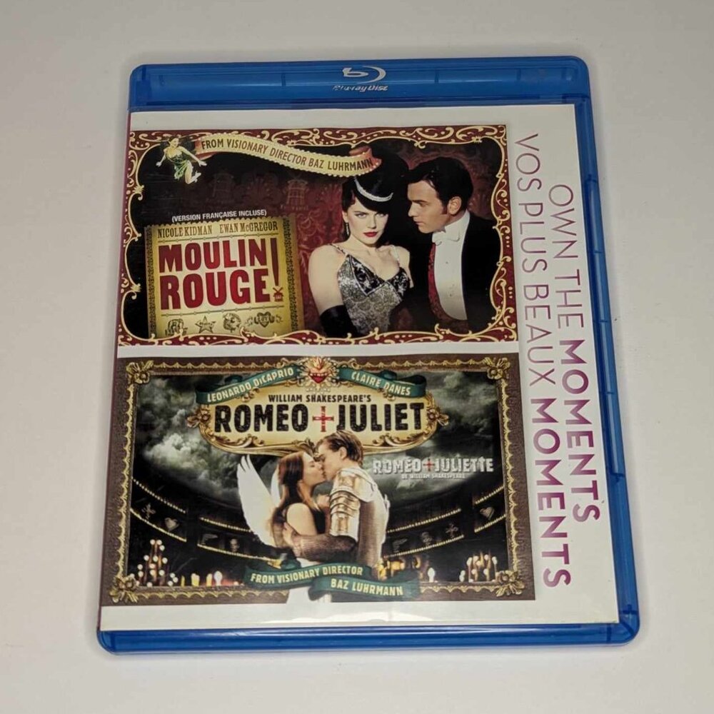 Moulin Rouge and Romeo & Juliet Combo *Blu-ray* 4 FOR $20